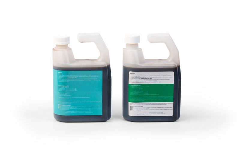 two liquid fertilizer products