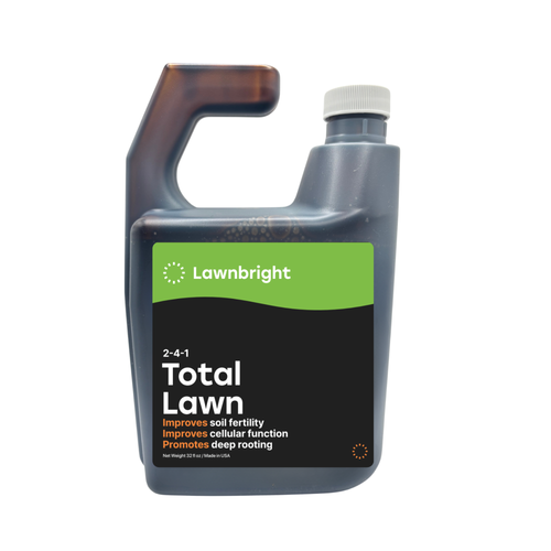 total lawn product on white background