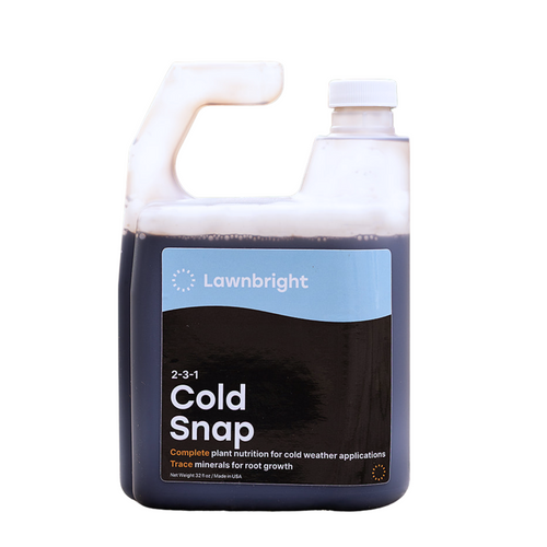 a bottle of cold snap winterizer