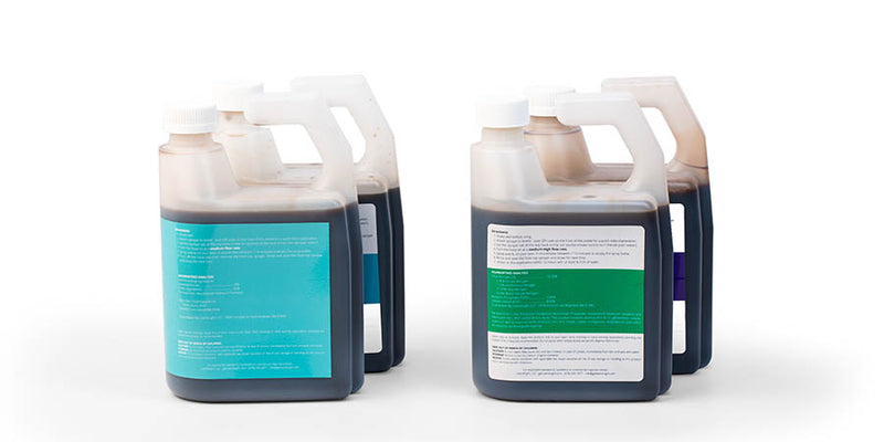 two liquid fertilizer products